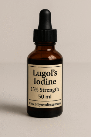 Lugol's Iodine - 50ml- 15% Strength
