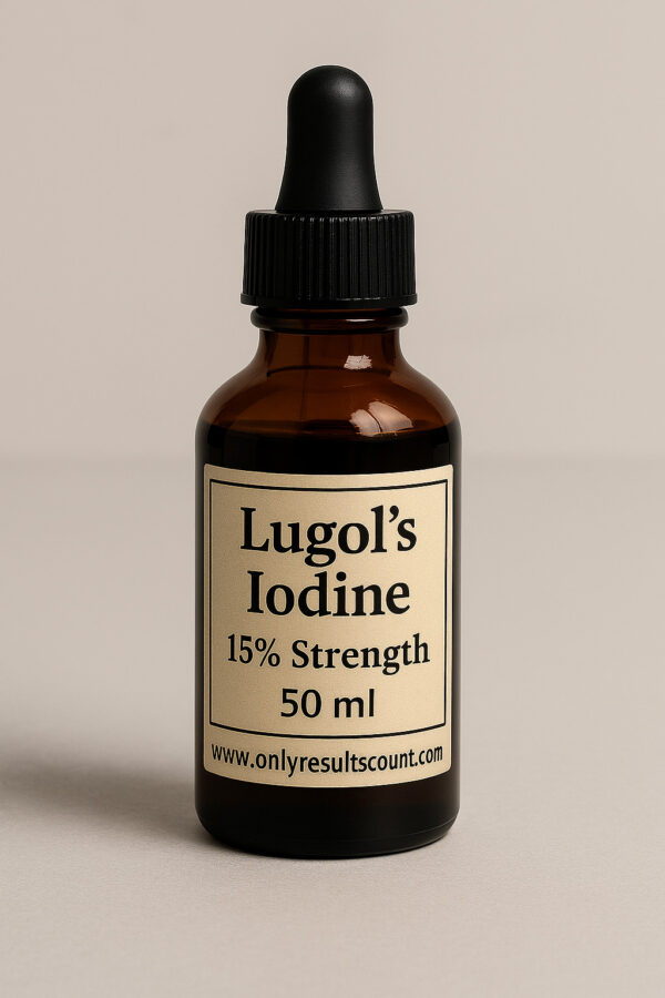 Lugol's Iodine - 50ml- 15% Strength