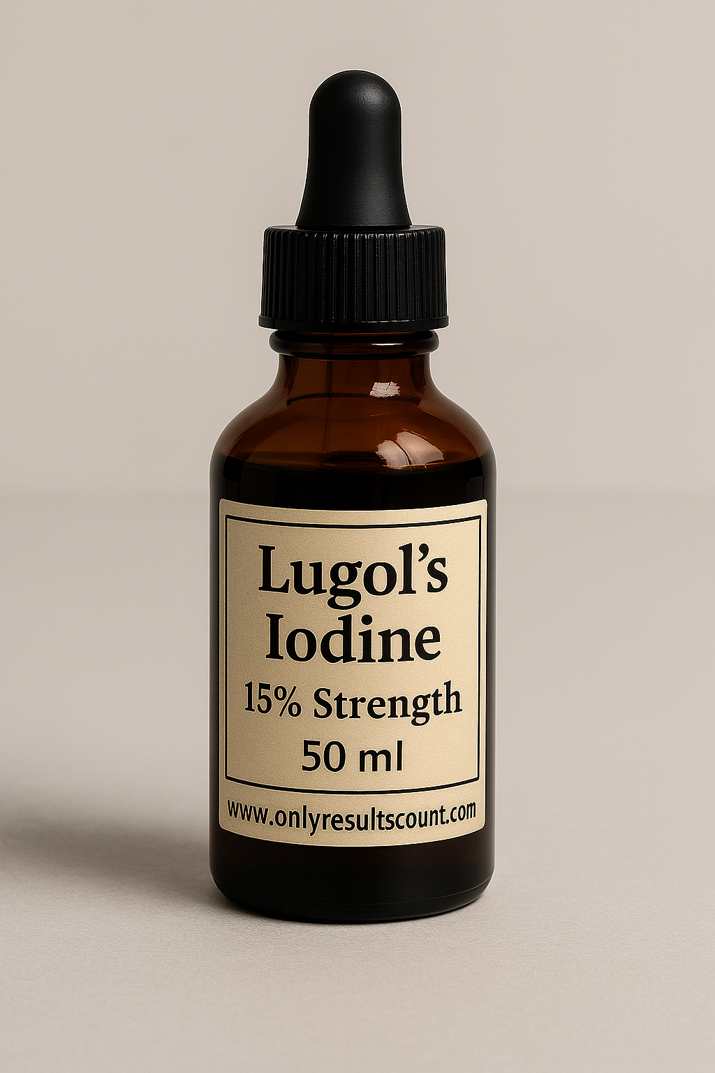 Lugol's Iodine - 50ml- 15% Strength
