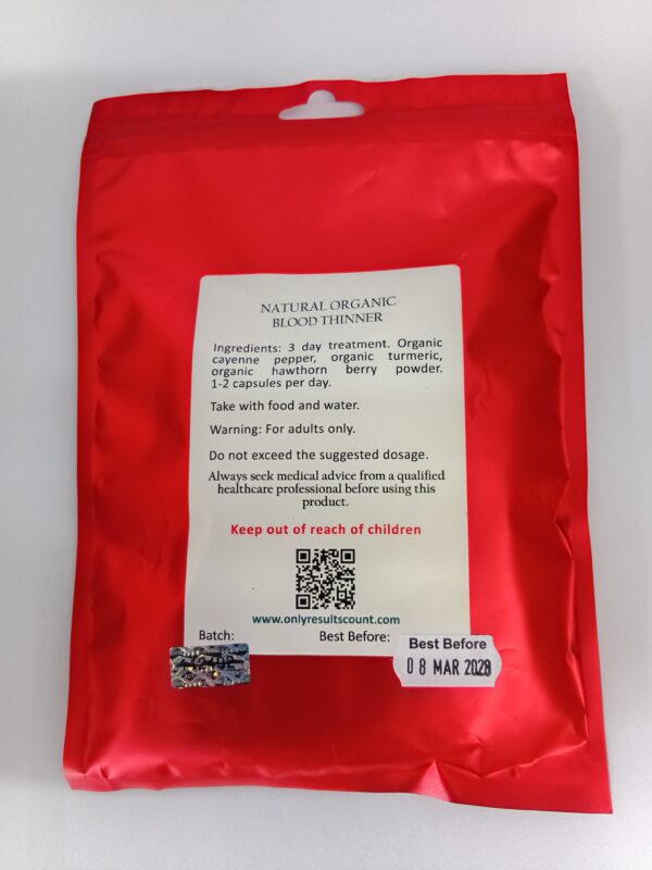 ORGANIC BLOOD THINNER 90 CAPSULES