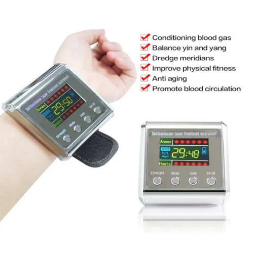IR Watch with list Infrared Watch Hypertension Laser Therapy Watch