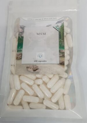 MSM- 100% PURE METHYL SULFONYL METHANE 100 CAPSULE