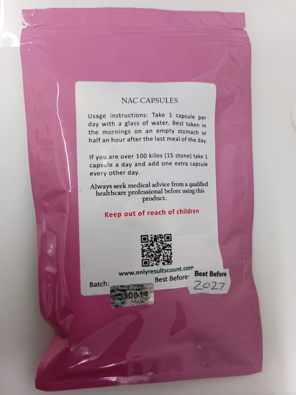 (NAC) Powder  ( 100) Capsules