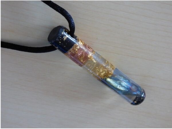 EMF Titanium Quartz Pendant