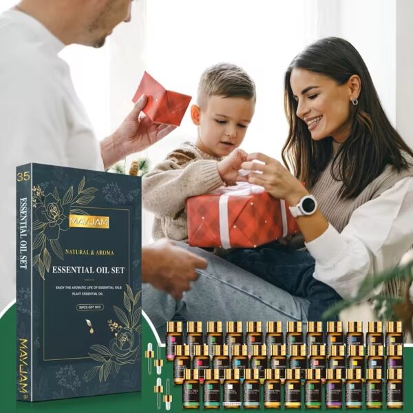 Essential Oils Set Gift Kit For Aromatherapy Diffuser Humidifier