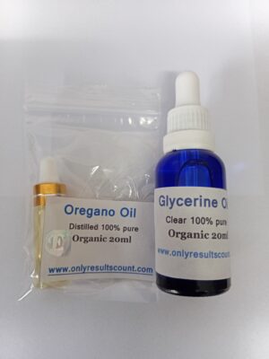 VAPE REFILL PACK  Organic Oregano oil & Glycerine