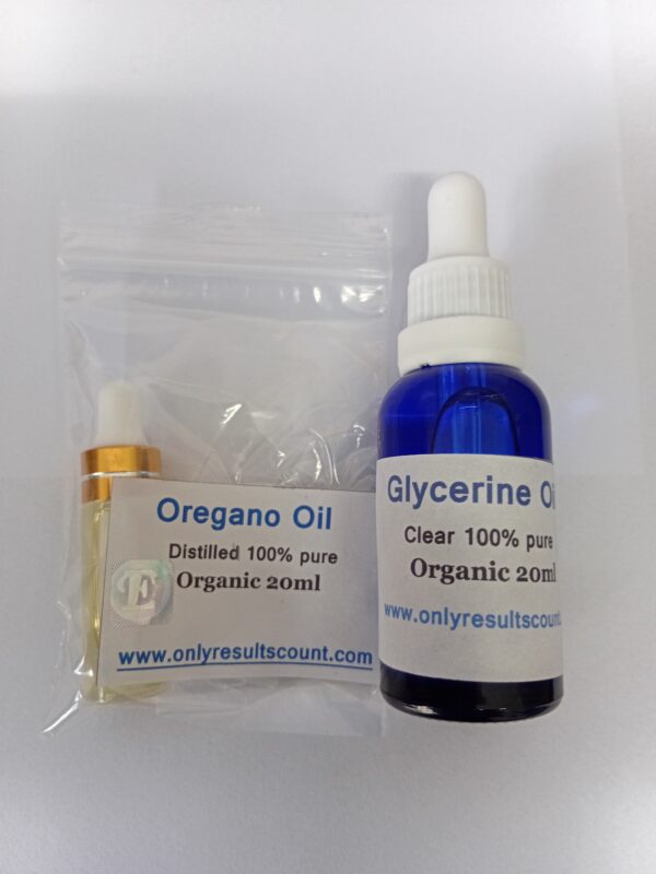 VAPE REFILL PACK  Organic Oregano oil & Glycerine