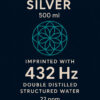 Colloidal Silver 500ML- Double Distilled - Structured water 22 ppm