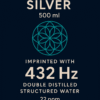Colloidal Silver 500ML- Double Distilled - Structured water 22 ppm