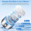Hydrogen Water  Negative Ionizer Flask with a breathing kit