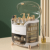 Makeup Storage Organiser with Clear Lid, Skincare Organiser Drawers Beauty Holder Cosmetic Organiser
