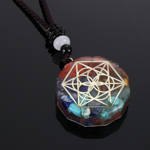 Polygon Orgonite Pendant
